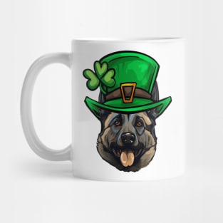 Funny St Patricks Day Norwegian Elkhound Mug